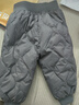 貝肽斯三防抗菌絨兒童羽絨褲冬裝新款男女寶寶外穿嬰兒保暖冬季 曬單實(shí)拍圖