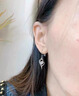 兩世歡S999純銀耳環(huán)女士氣質(zhì)高級感耳墜2026年新款新年情人節禮 S999足銀白鉆單只（建議買(mǎi)一對裝） 曬單實(shí)拍圖