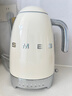 SMEG/斯麥格復古電熱水壺KLF04燒水養生壺大容量家用不銹鋼恒溫泡茶熱牛奶自動(dòng)斷電保溫生日新年貨禮物 1.7L 奶白色 曬單實(shí)拍圖