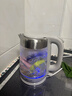 小熊（Bear）燒水壺玻璃熱水壺 家用1.7L大容量電熱水壺 電水壺開(kāi)水壺304不銹鋼底盤(pán) 1.7L 沸騰藍光 ZDH-A17G5 曬單實(shí)拍圖