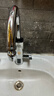 奧克斯（AUX）電熱水龍頭熱水器加熱水龍頭快速熱水變頻恒溫廚房下進(jìn)水 【大屏數顯】電鍍銀+漏保插頭+萬(wàn)向噴頭 曬單實(shí)拍圖