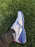 美津濃（MIZUNO）小李子美津濃莫雷拉MORELIA NEO4 PRO次頂AS碎釘袋鼠皮足球鞋成人 白藍粉P1GD253525 41 (265JP) 曬單實(shí)拍圖