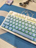 前行者X98客制化機械鍵盤(pán)鼠標套裝無(wú)線(xiàn)藍牙三模男生游戲電競三角洲CF打瓦FPS鍵鼠女生辦公碼字高顏值RGB 霧藍【高透光RGB音樂(lè )律動(dòng)】 【椰紫軸-極速麻將音】無(wú)線(xiàn)三模8000mAh 曬單實(shí)拍圖