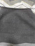 三彩2026春季新款毛呢半身裙A字裙短裙格雷系女 深邃灰 XL 曬單實(shí)拍圖