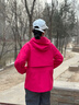 KOLON SPORT/可隆戶(hù)外沖鋒衣2級 女子GTX 2L防風(fēng)透濕耐磨防水夾克 LKGJ6ST540-RD 紅色 M 165/88A 曬單實(shí)拍圖