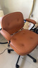 宜家（IKEA）阿勒夫耶正品人體工學(xué)椅辦公椅真皮電腦椅商務(wù)老板椅家用休閑椅 金棕色(真皮) 曬單實(shí)拍圖