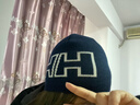 HELLY HANSEN, H/H【王一博同款】海麗漢森h(huán)h25秋冬柔軟舒適保暖HH logo提花針織帽 藏青色 均碼 曬單實(shí)拍圖