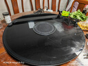 美的（Midea）暖菜板帶火鍋加熱菜板 飯菜保溫板2000w電陶爐 家用多功能餐桌轉盤(pán)自動(dòng)旋轉熱牛奶年貨節HBT100YH  曬單實(shí)拍圖