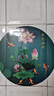 原始匠工荷花鯉魚(yú)圖衛生間蓮花凈穢廁所門(mén)對門(mén)裝飾貼紙錦鯉荷花貼畫(huà) 曬單實(shí)拍圖