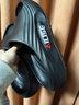 俞兆林（YUZHAOLIN）涼拖鞋男夏季潮流外穿時(shí)尚EVA踩屎感拖鞋  曬單實(shí)拍圖