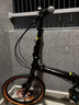 京東京造 F8折疊自行車(chē)禧瑪諾7速鋁合金20英寸成年人學(xué)生通勤單車(chē)陶瓷黑 曬單實(shí)拍圖