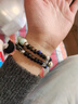 東之天地 q新中式陶瓷手鏈女高級感串珠民族風(fēng)手串國潮復古閨蜜手飾 煙雨客【1串裝】 曬單實(shí)拍圖