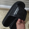 潔麗雅踩屎感拖鞋男士夏季外穿2025新款室內居家用防滑防臭厚底涼拖鞋女 黑色 【性?xún)r(jià)比推薦】 42-43 【適合41-42碼】 曬單實(shí)拍圖