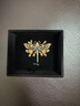 EP雅瑩飾品 靈動(dòng)鋯石點(diǎn)綴滿(mǎn)池嬌蜻蜓胸針 商場(chǎng)同款ZF03A 金色 1個(gè) 曬單實(shí)拍圖