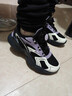 喬丹女大童休閑鞋兒童春秋運動(dòng)鞋子小孩旋鈕扣童鞋 黑色/云霧紫 37 曬單實(shí)拍圖