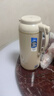 象?。╖O JIRUSHI）保溫壺日本原裝進(jìn)口大容量雙層玻璃內膽居家保冷保溫瓶熱水瓶AFFB CA米色 1.85L 曬單實(shí)拍圖