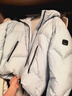 冰潔BINJORA 25冬短款廓形連帽羽絨服女95白鴨絨泡芙羽絨服J5400DR30T 曬單實(shí)拍圖