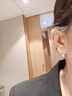 戚小米S999純銀淡水珍珠耳釘女養耳洞足銀耳環(huán)簡(jiǎn)約后掛式耳飾防丟設計 珍珠耳釘一對【999足銀】 曬單實(shí)拍圖
