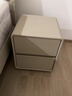 喜臨門(mén)【線(xiàn)下同款】床頭柜 XG2506-云霧米 40*40*45cm 曬單實(shí)拍圖