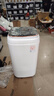 榮事達脫水機家用甩干機大容量不銹鋼甩干桶脫水桶小型單缸單甩干衣機宿舍出租房單脫水速干熱烘干一體 12公斤加厚桶【不銹鋼款】護衣耐磨內桶 波輪 曬單實(shí)拍圖