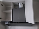 美的（Midea）【蒸汽洗AK7PRO】抽吸排油煙機頂側一體28大吸力QD529雙邊定時(shí)燃氣灶具煙灶以舊換新【套裝商品】 曬單實(shí)拍圖