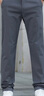 馬克華菲（MARK FAIRWHALE）褲子男士冬季厚款保暖燈芯絨休閑褲男褲寬松長(cháng)褲子 灰色 XL 曬單實(shí)拍圖