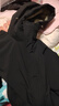 海瀾之家（HLA）男士羽絨服山不在高系列2025秋冬季新款連帽石墨烯鴨絨保暖外套男 黑色96 4XL 195/108A 推薦191~200斤 曬單實(shí)拍圖