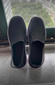 意迪森老北京布鞋男女官方正品高端手工千層底艾草除臭中老年 黑色  43 曬單實(shí)拍圖
