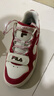 FILAFUSION斐樂(lè )BANK情侶板鞋魔術(shù)貼2026新年紅色女鞋運動(dòng)鞋男 白棉花糖/墨西哥椒紅-MJ 35.5 曬單實(shí)拍圖