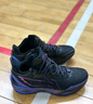 李寧利刃6丨籃球鞋男鞋低幫耐磨春夏季專(zhuān)業(yè)比賽運動(dòng)鞋 黑色-9 紫螢石 43 曬單實(shí)拍圖