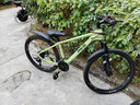 JEEP吉普山地車(chē)自行車(chē)雙碟剎變速減震鎂合金成人通勤越野山地車(chē)-MX100 青檸綠【輕量高顏值鎂合金車(chē)架】 26寸（適合身高145-160CM） 24速-日常通勤【加粗減震前叉】 曬單實(shí)拍圖