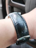 萬(wàn)晨手表帶男女真皮表帶蝴蝶扣代用天梭浪琴卡西歐dw皮表帶黑色22mm 曬單實(shí)拍圖