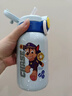 PAW PATROL汪汪隊隨行雙飲保溫杯女生高顏值水杯兒童便攜可愛(ài)吸管杯子上學(xué)用 藍色阿奇款+公仔+杯套500ML 【316不銹鋼+ 曬單實(shí)拍圖