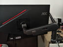 AOC 智聯(lián)機 無(wú)線(xiàn)投屏27英寸2K 180Hz顯示器FastIPS電競高刷游戲電腦屏幕辦公筆記本外接內置音響 套裝(Q27V12XY+AM500RGB黑支架) 曬單實(shí)拍圖