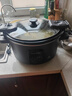 漢美馳（Hamilton Beach）【過(guò)年送禮】多功能鍋電燉鍋慢燉鍋陶瓷釉隔水燉鍋家用煲湯鍋全自動(dòng)燉湯鍋電蒸鍋SC55101-1 曬單實(shí)拍圖