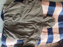 BJHG不計后果座山雕工裝棉服外套男冬潮牌帆布復古做舊連帽美式棉襖女 灰綠色 L 曬單實(shí)拍圖