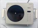 美的（Midea）電陶爐煮茶電磁爐家用新型電磁灶 2200W大功率智能雙環(huán)火鍋炒菜用火鍋電池爐圍爐煮茶爐MC-HW22E05 曬單實(shí)拍圖