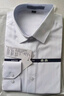 南極人襯衫男 純色長(cháng)袖商務(wù)襯衫男士棉質(zhì)舒適襯衣外套修身白襯衫男3XL 曬單實(shí)拍圖