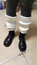 莫代爾女士腿套銀標針織女款秋冬季襪套雪地靴堆堆襪冬季襪子 曬單實(shí)拍圖