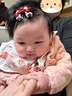babylove【清倉】嬰兒連體衣秋冬季薄夾棉哈衣純棉洋氣女寶寶飛袖保暖衣服 月見(jiàn)粉 73cm 曬單實(shí)拍圖