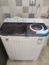 小鴨洗衣機半自動(dòng)雙桶雙缸家用大容量小型租房宿舍波輪脫水甩干兩用雙杠省電老式強動(dòng)力易操作以舊換新 15.5公斤 雙缸 洗10+脫5.5 強勁電機終身聯(lián)保 曬單實(shí)拍圖