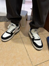安踏元年2.0丨板鞋男厚底學(xué)生小白鞋情侶復古潮流增高運動(dòng)鞋休閑鞋 曬單實(shí)拍圖