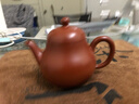 紫來(lái)順宜興原礦朱泥大紅袍一人用小茶壺高端梨式壺純手工紫砂壺泡茶壺 高梨式（單壺） 150ml 曬單實(shí)拍圖