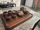 豪峰2025新款實(shí)木茶盤(pán)整套茶具套裝家用儲排兩用茶托盤(pán)茶臺中秋節禮物 曬單實(shí)拍圖
