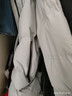 鴨鴨【大師剪裁系列】羽絨服女短款2025冬季新款戶(hù)外防寒保暖外套MY 米灰色 M (160) 曬單實(shí)拍圖