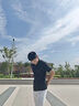 安踏（ANTA）速干polo衫短袖男夏季新款冰絲透氣男士運動(dòng)T恤商務(wù)翻領(lǐng)高端男裝 基礎黑（冰絲速干-三紐扣） L 曬單實(shí)拍圖