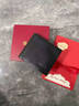 袋鼠錢(qián)包男士真皮2025新款短款錢(qián)夾高端三折頁(yè)牛皮夾生日禮物爸爸卡包 橫款（禮盒裝） 曬單實(shí)拍圖