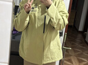 熊貓[蔡徐坤同款]三合一沖鋒衣男女秋冬新款防水防雨登山服外套B296 青果綠,男女同款,女拍小一碼 M 曬單實(shí)拍圖