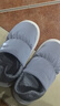 樸西冬季可外穿羽絨布防水包跟女士棉拖鞋室內保暖兩穿 太空灰 42-43 曬單實(shí)拍圖