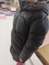 伯希和（Pelliot）800蓬長(cháng)款羽絨服兒童保暖防風(fēng)男女鵝絨服冬季外套135408031黑150 曬單實(shí)拍圖